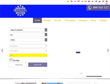 Tablet Screenshot of europainmo.net
